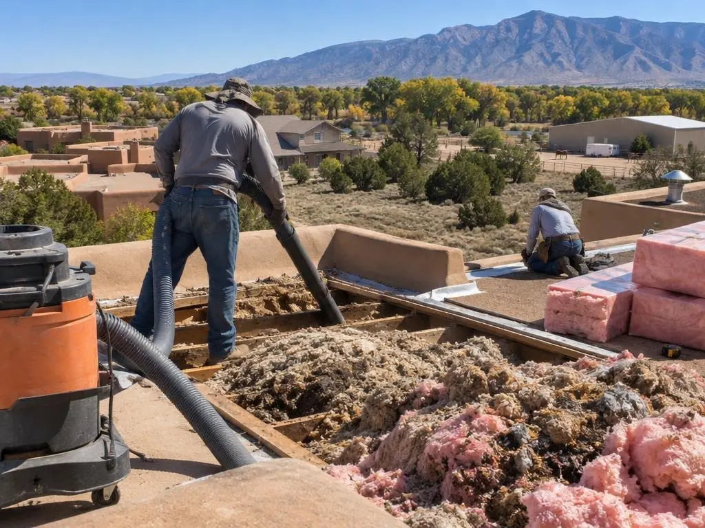 Insulation Removal & Replacement in Albuquerque, NM