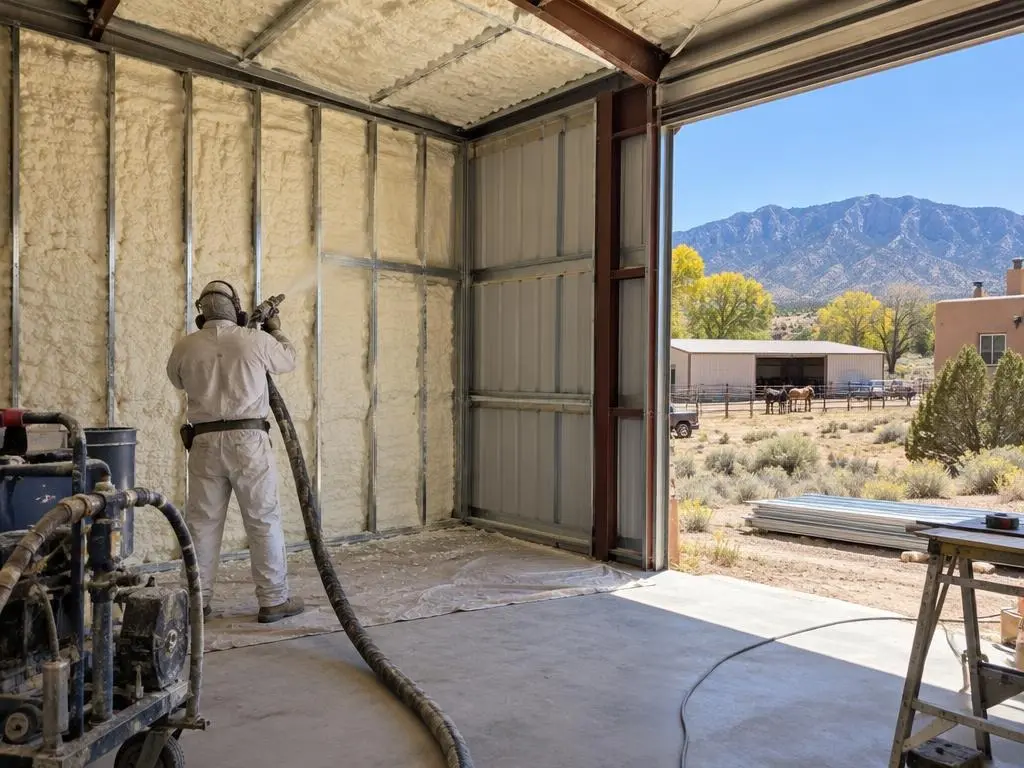 Metal Building & Shop Insulation in Albuquerque, NM
